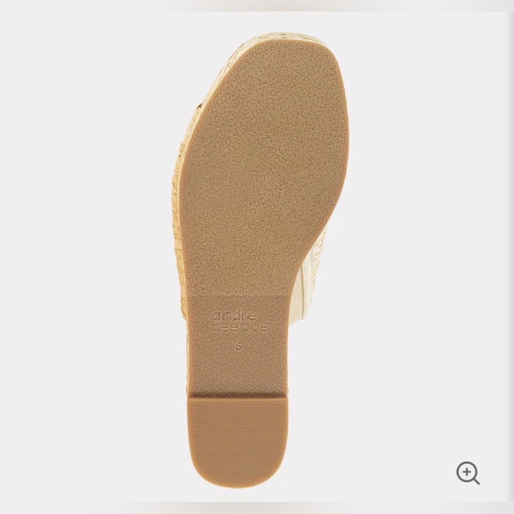 Andre Assous SERENE RAFFIA ESPADRILLE WEDGE - Picture 8 of 16